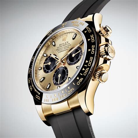 rolex daytona cosmograph yellow gold leather strap|18k gold Rolex daytona cosmograph.